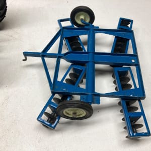 Earth Blue tractor and accessories 