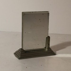 miniature art Deco picture frame and mirror 