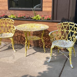 3 piece Aluminum patio set 