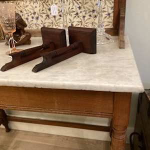 Marble top kitchen server 