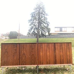 Poul Cadovius brazilian rosewood credenza 
