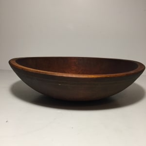 Primitive hand made wooden bowl 