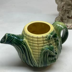 corn pottery pitcher 