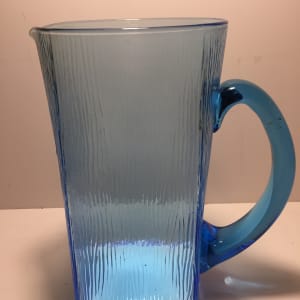 Vintage iceberg blue water pitcher 