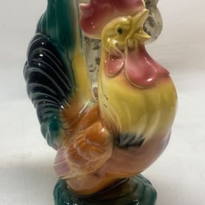 pottery rooster 