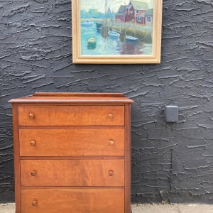 4 drawer maple chest 