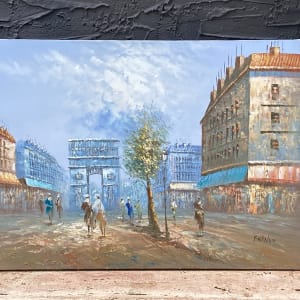 Paris Painting on canvas 