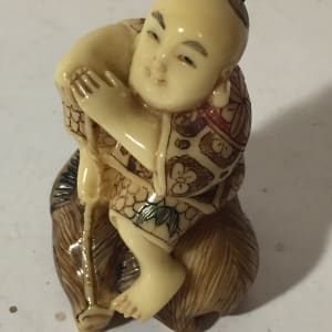 Netsuke ivory figures 