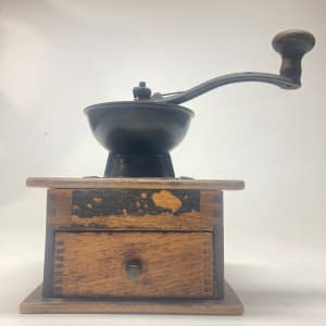 vintage coffee grinder 