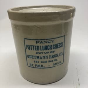 covered Red Wing Guttmann Bros potted Lunch Cheese 