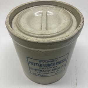 covered Red Wing Guttmann Bros potted Lunch Cheese 