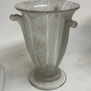 Heisey Antarctic glass vase 