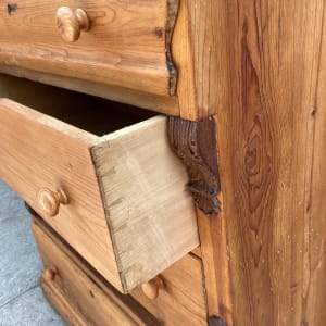 early 19th century Scandinavian pine chest 