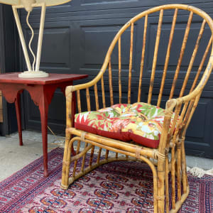 Vintage bamboo chair 