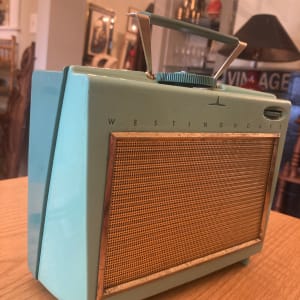 Westinghouse portable green radio 