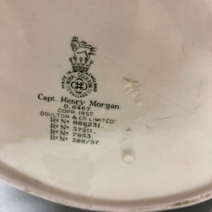Royal Doulton mug captain Morgan 