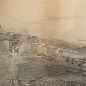 The Remnants of an Army lithograph 