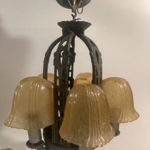 Art Deco chandelier 