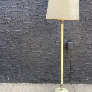 vintage floor lamp with light up base 