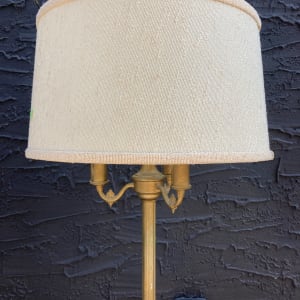 floor lamp with light up acro agate glass base 