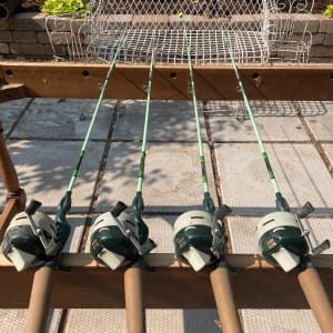 Zebco fishing rod and reel 