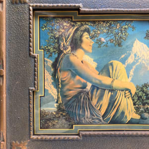 Framed Maxfield Parrish "Rubaiyat" 