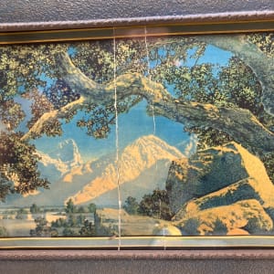 Framed Maxfield Parrish "Rubaiyat" 