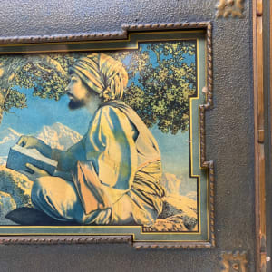 Framed Maxfield Parrish "Rubaiyat" 