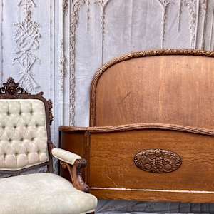Art Deco double bed 