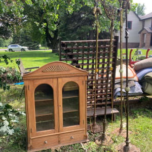 multi cubby primitive cabinet 