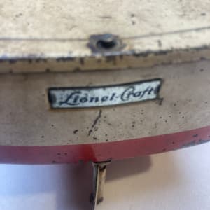 Lionel craft tin wind up toy boat 