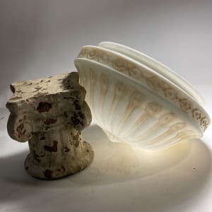 Acid etched ceiling mount 