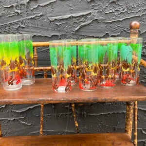 Set of Jungle glasses 