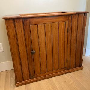 Primitive dry sink 
