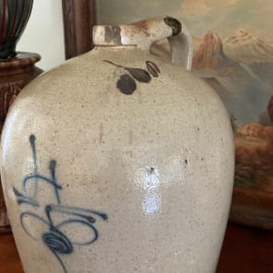 4 gallon bullseye beehive salt glaze crock 