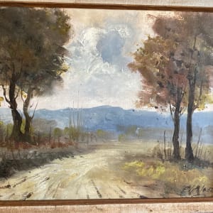 French landscape oil painting 