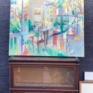 Oil painting "Inside out"