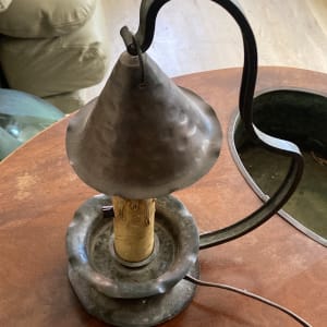 Arts n Crafts candle stick table lamp 