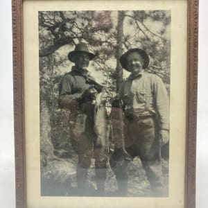 vintage photograph of fishermen