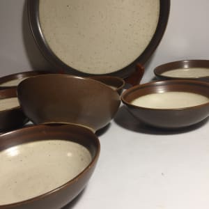6" English stoneware bowl(s) 