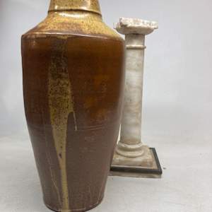 large hand made art pottery vase 