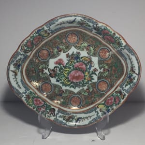 Imperial Canton Famille Rose serving dish 