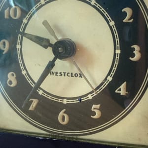 Art Deco Westclox clock 