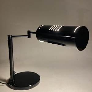 Nessen black swing arm lamp 