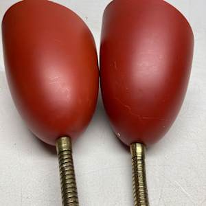 mid century modern cattail table lamp 