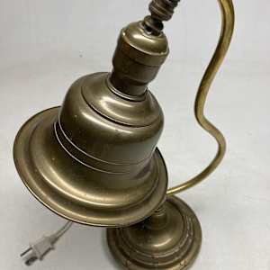 Arts n Crafts brass desk lamp 