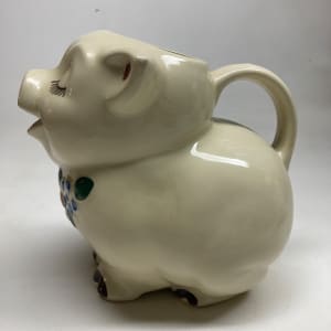 Shawnee Pig art pottery pitcher 