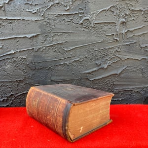 Leather bound thesaurus 