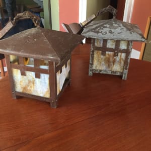 Exterior Mission lantern hanging fixture
