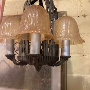 Riddle ART DECO light fixture 